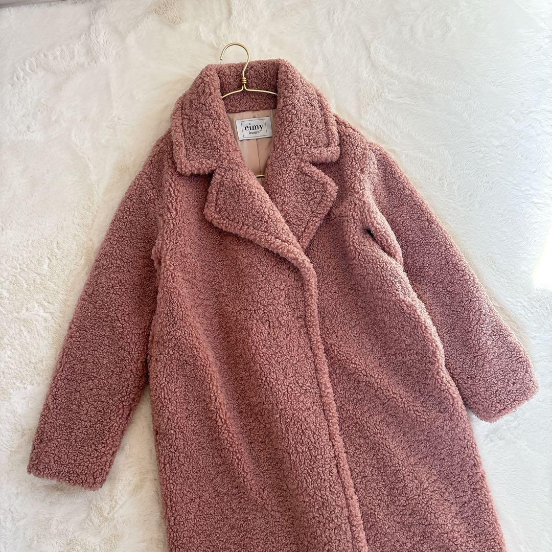 美品♡エイミーイストワール ビックテディボアコート テディベア チェスターコート