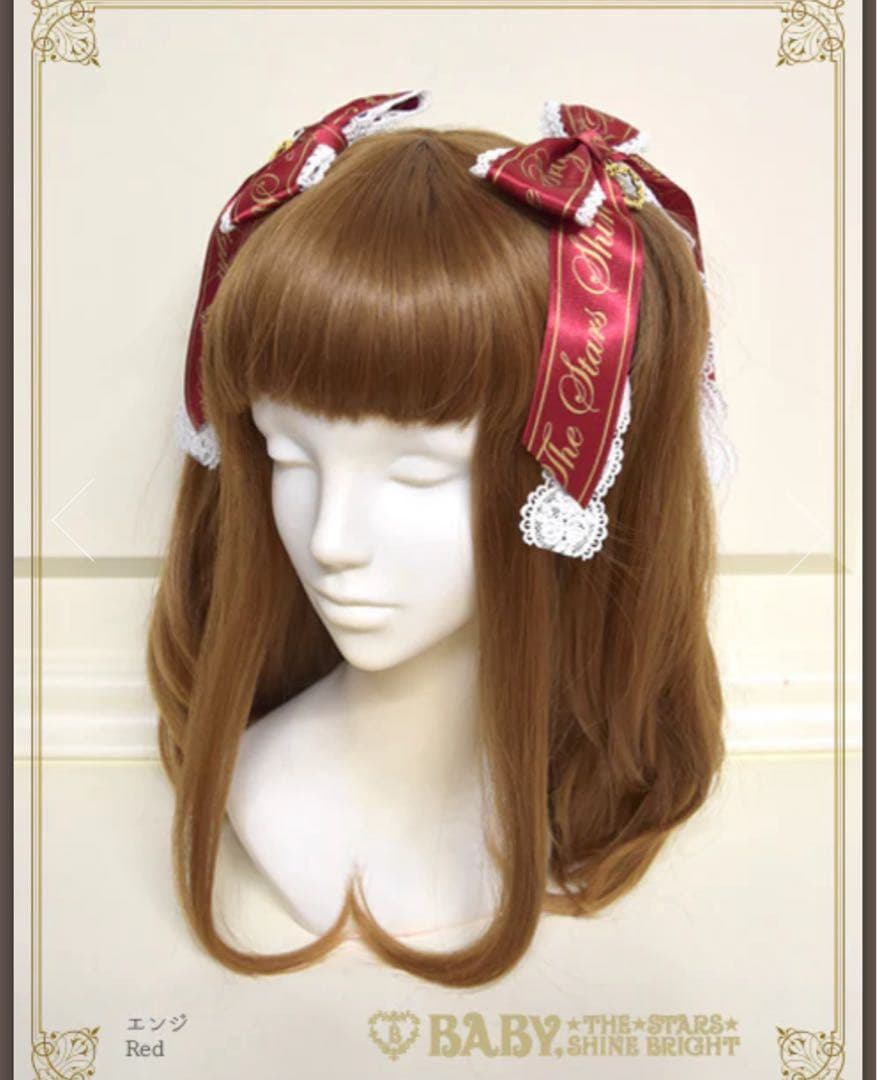 【BABY】Sweet Best Wishes ジャンパースカート、リボンセット