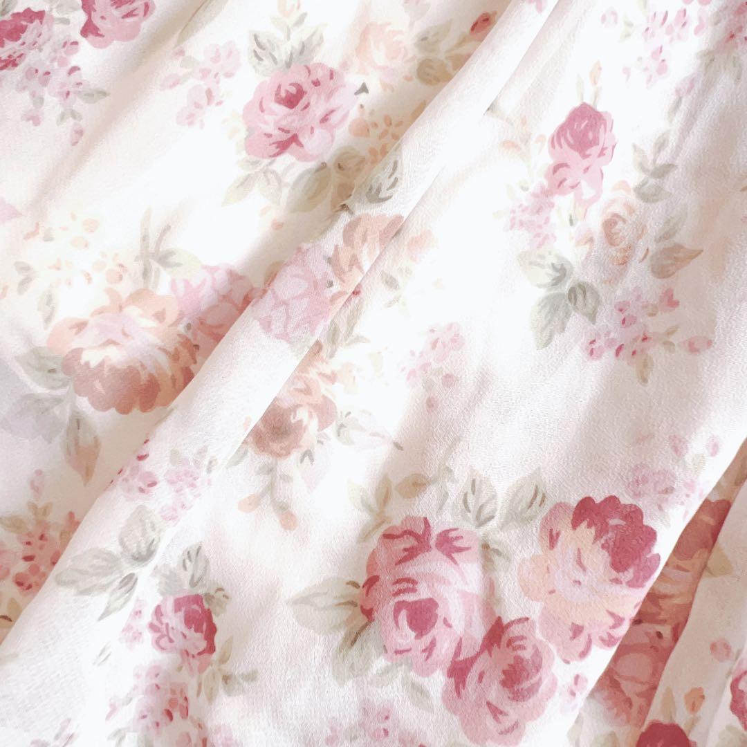 LIZLISA系 フラワープリント チュニック