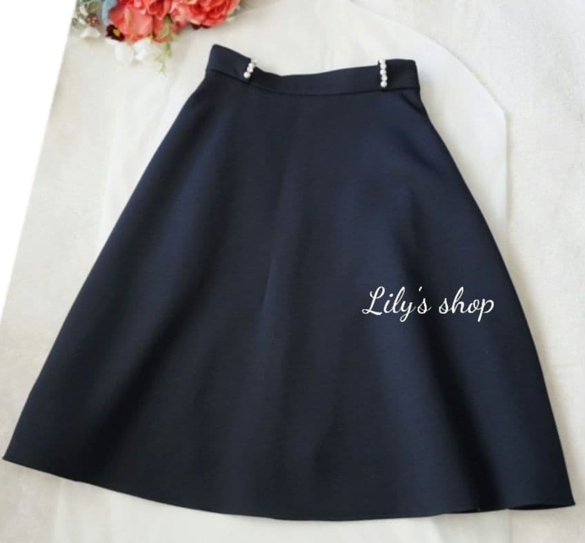 極美品♡ルネ♡ウエストビジュー　スカート