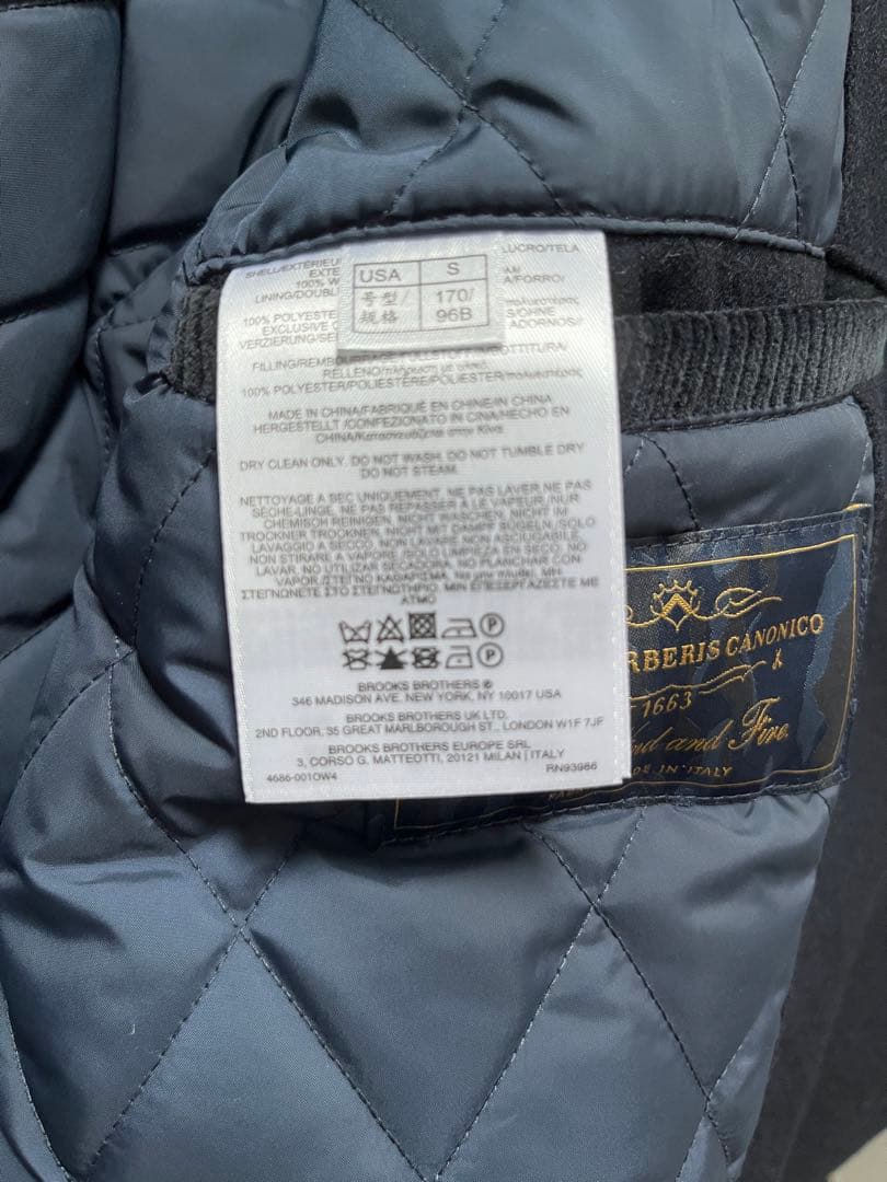 【けむらん亭様限定)【新品／未着用】ブルックスブラザーズ Pコート