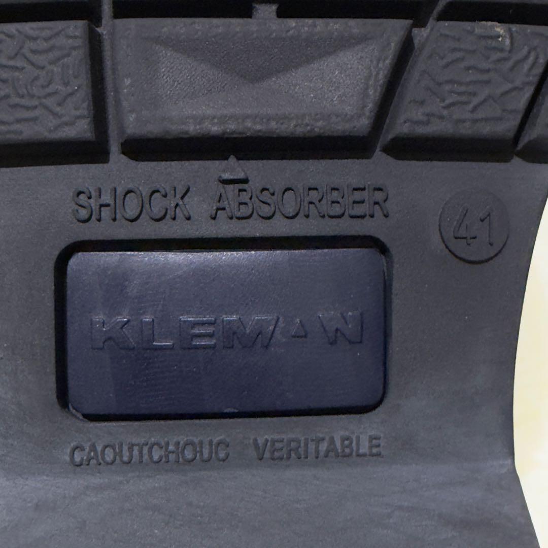 極美品✨KLEMAN クレマン パドラー　チロリアンシューズ ブラック 41