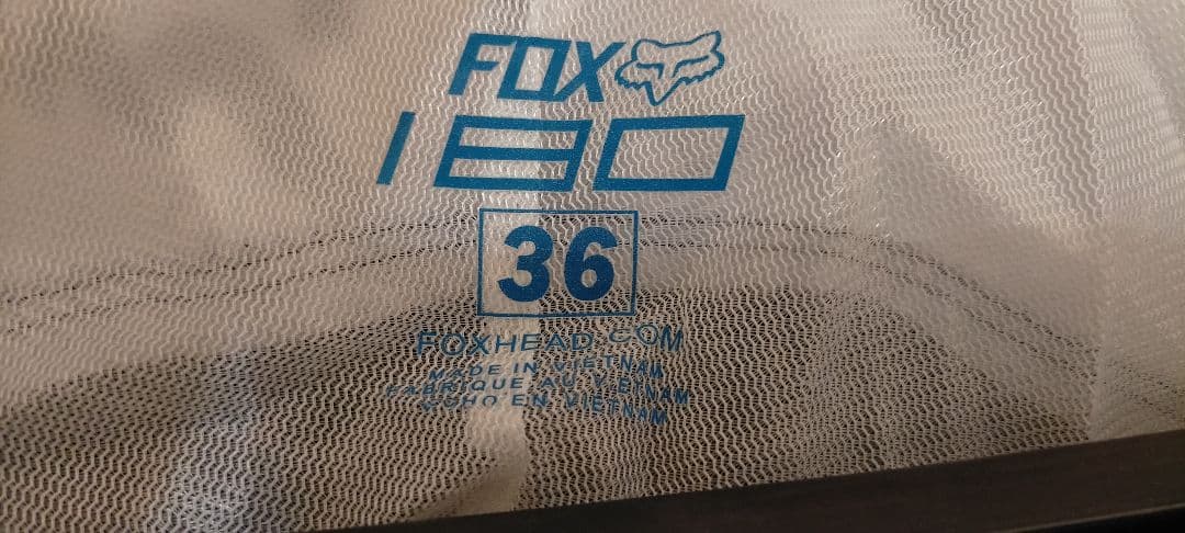 FOX 180 モトクロスウェア 上下セット パンツ36　シャツXL
