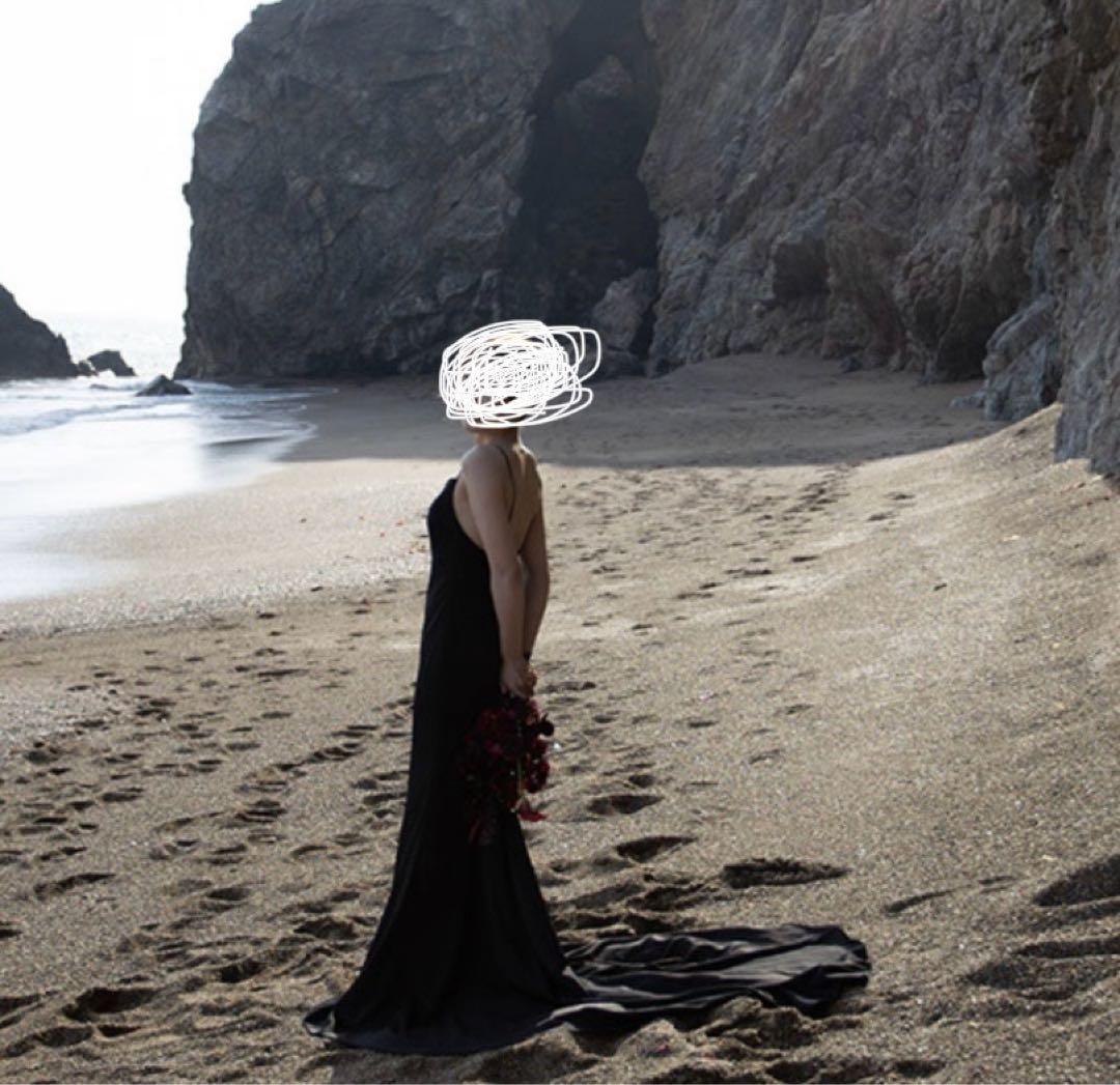 ドレスプロダクション W261BKバッククロス キャミソールドレス