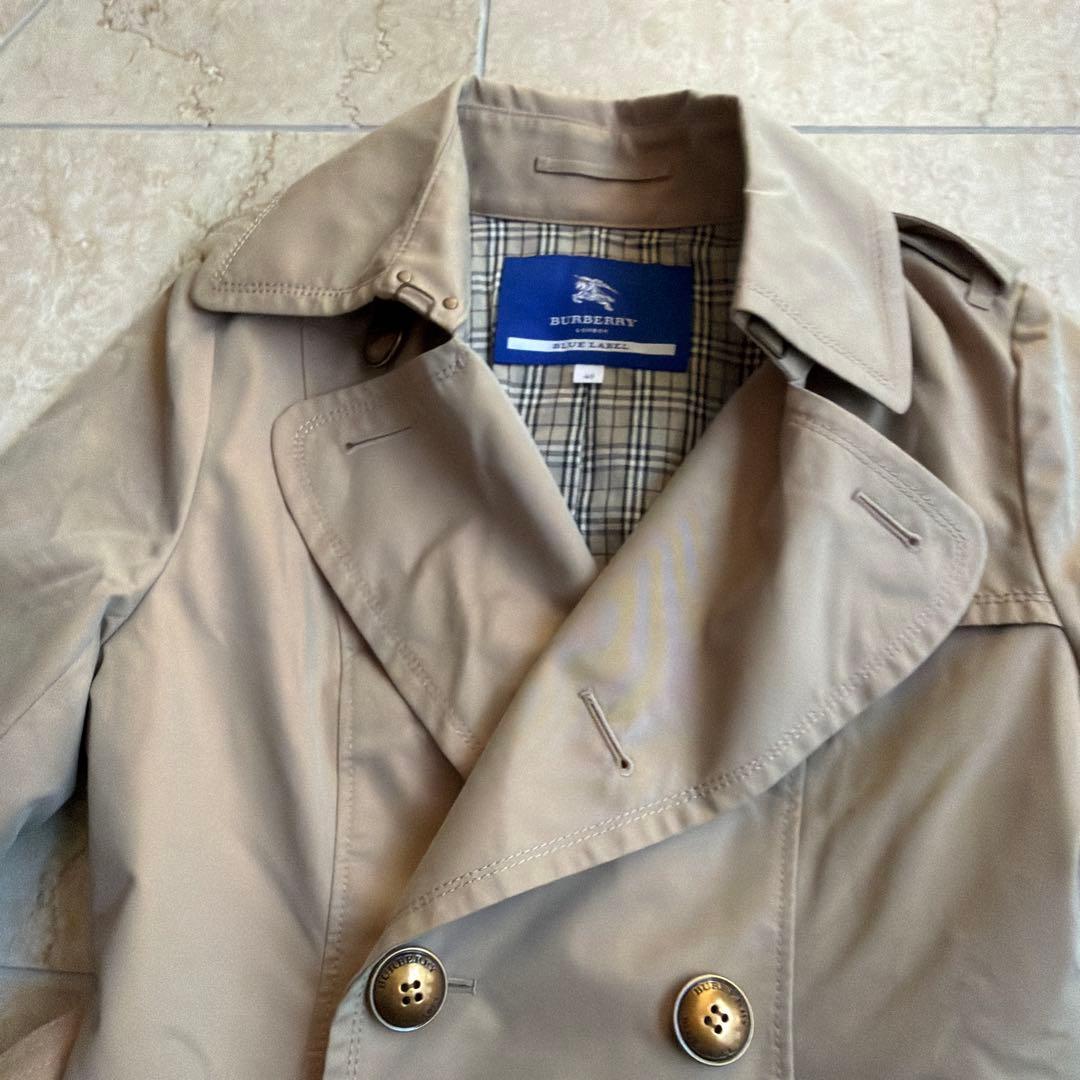 BURBERRY BLUE LABEL トレンチコート 40 新品未使用品