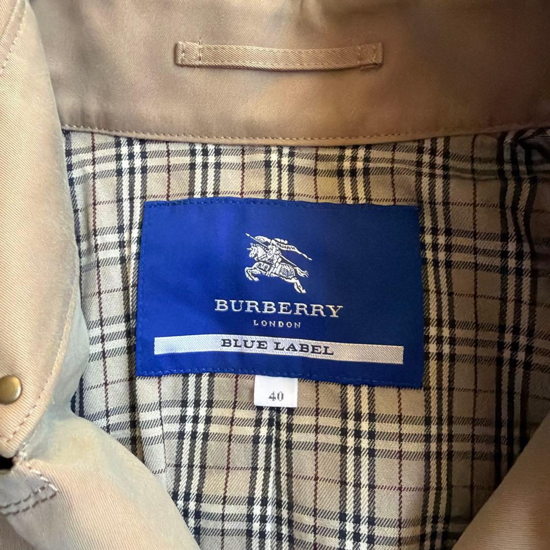 BURBERRY BLUE LABEL トレンチコート 40 新品未使用品