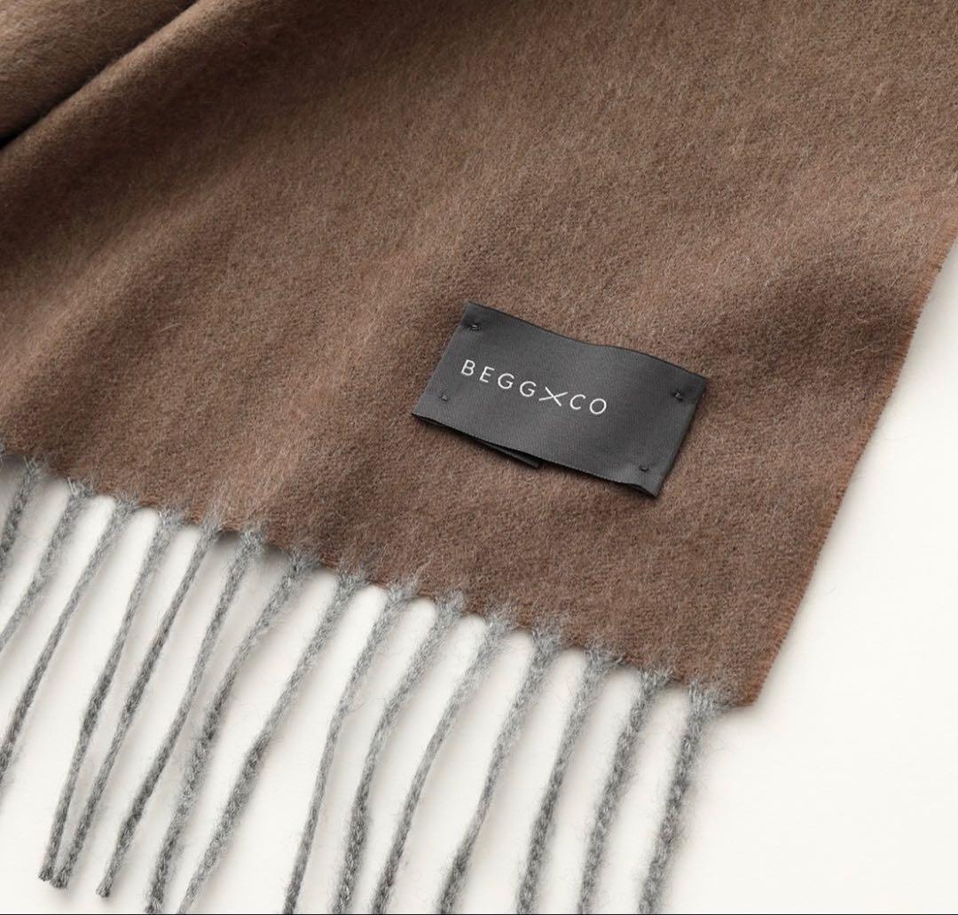 BEGG&CO ベグアンドコー マフラー ARRAN REVERSIBLE