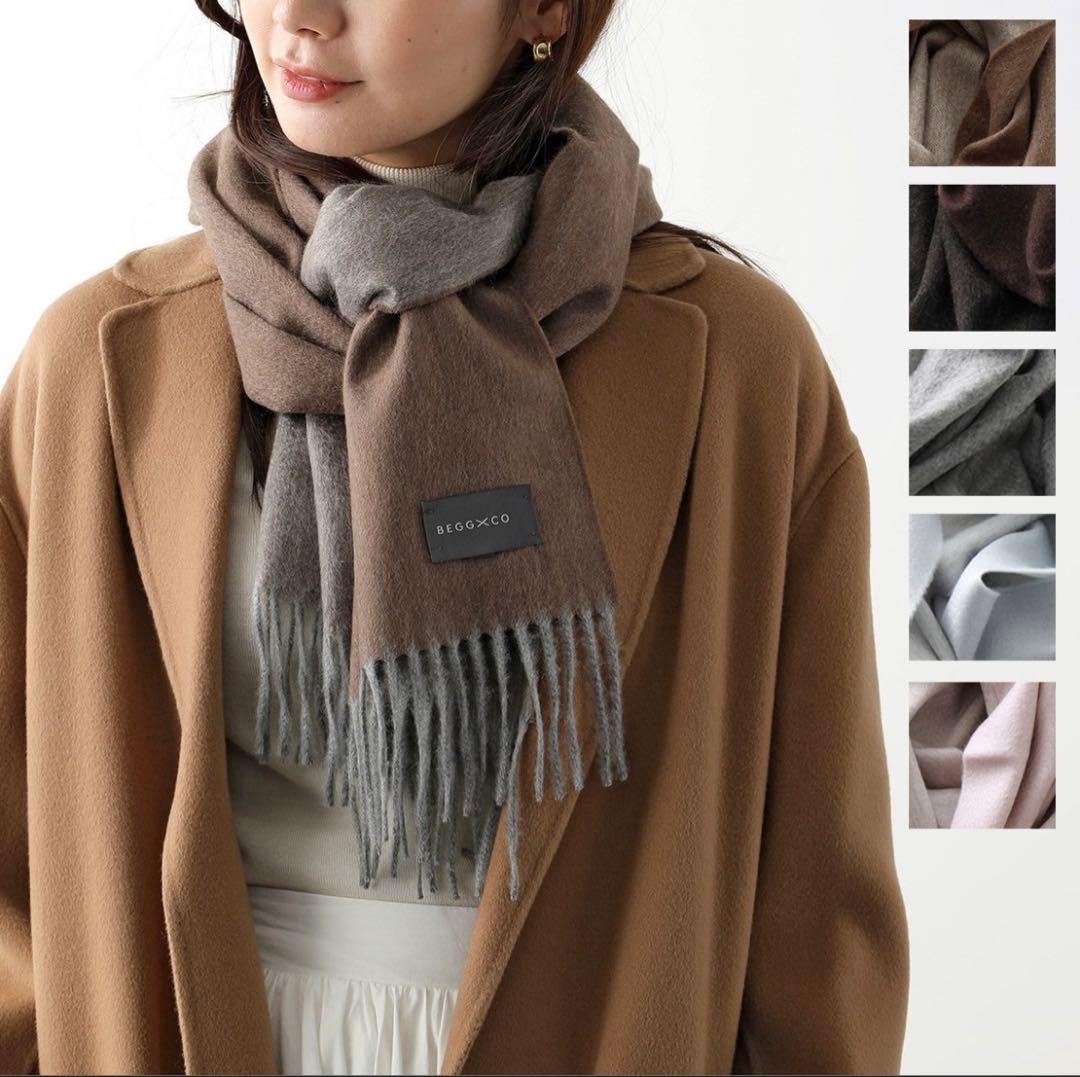 BEGG&CO ベグアンドコー マフラー ARRAN REVERSIBLE