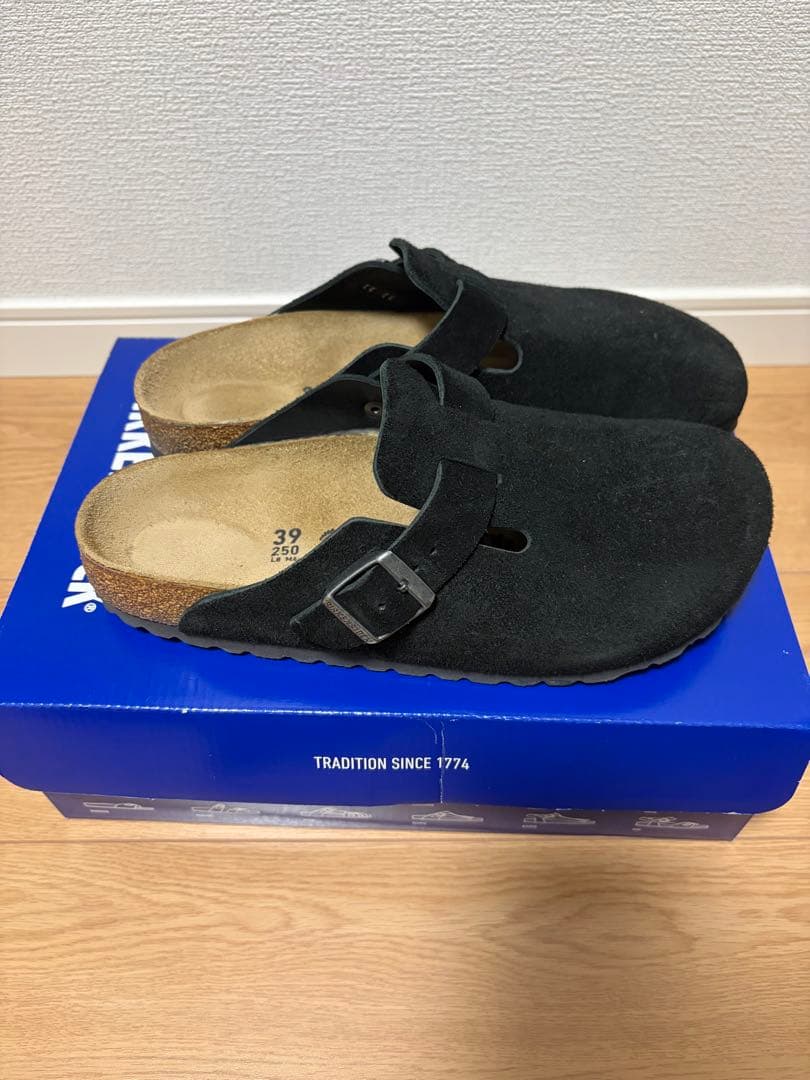BIRKENSTOCK ブラック ボストン
