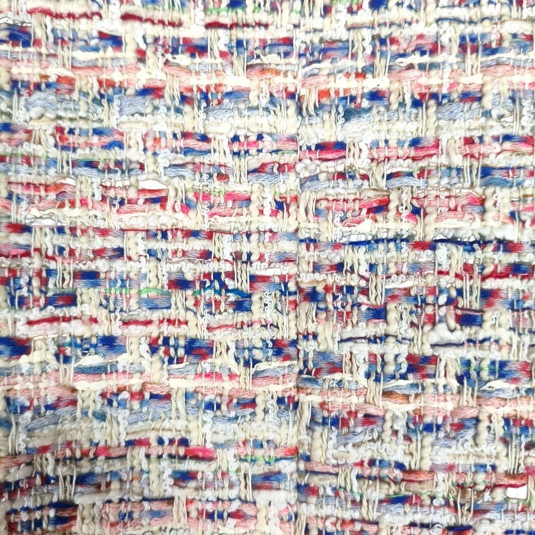 定価89,100円 アナイ スラブミックスツイードノーカラー ジャケット 38