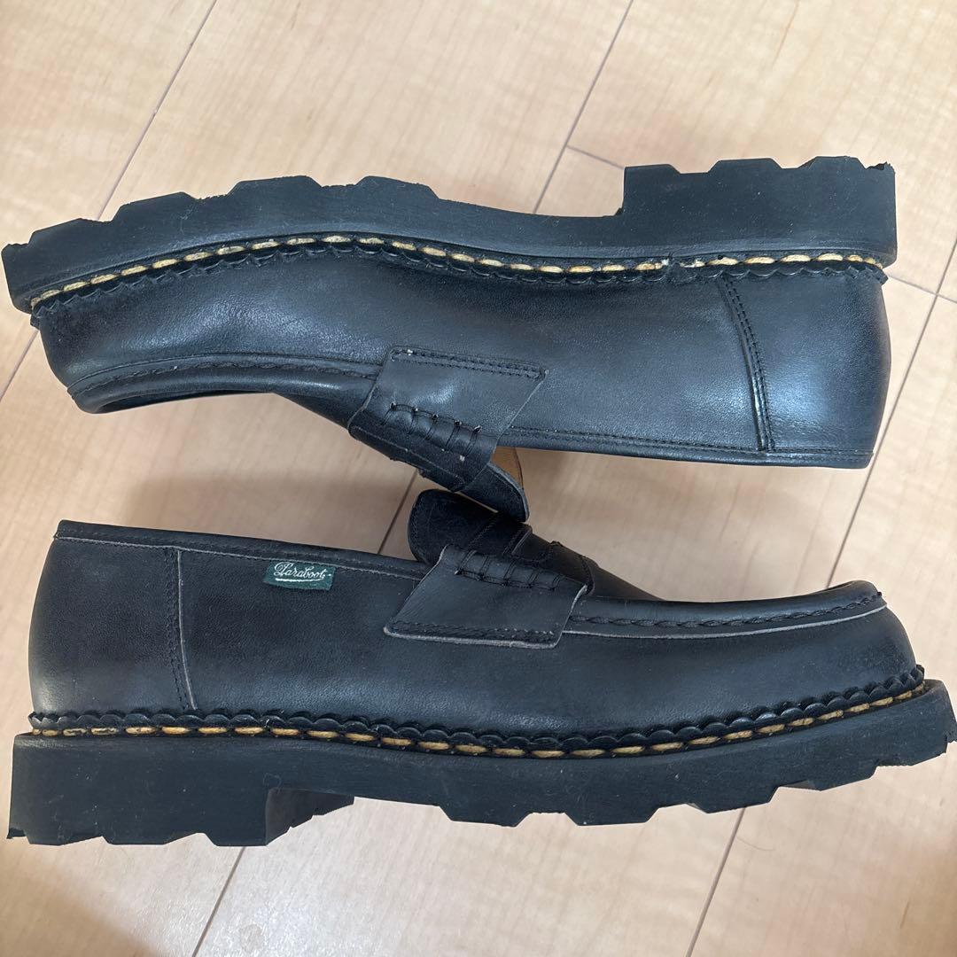 【極美品】パラブーツ　ランス　ブラック　6.5サイズ