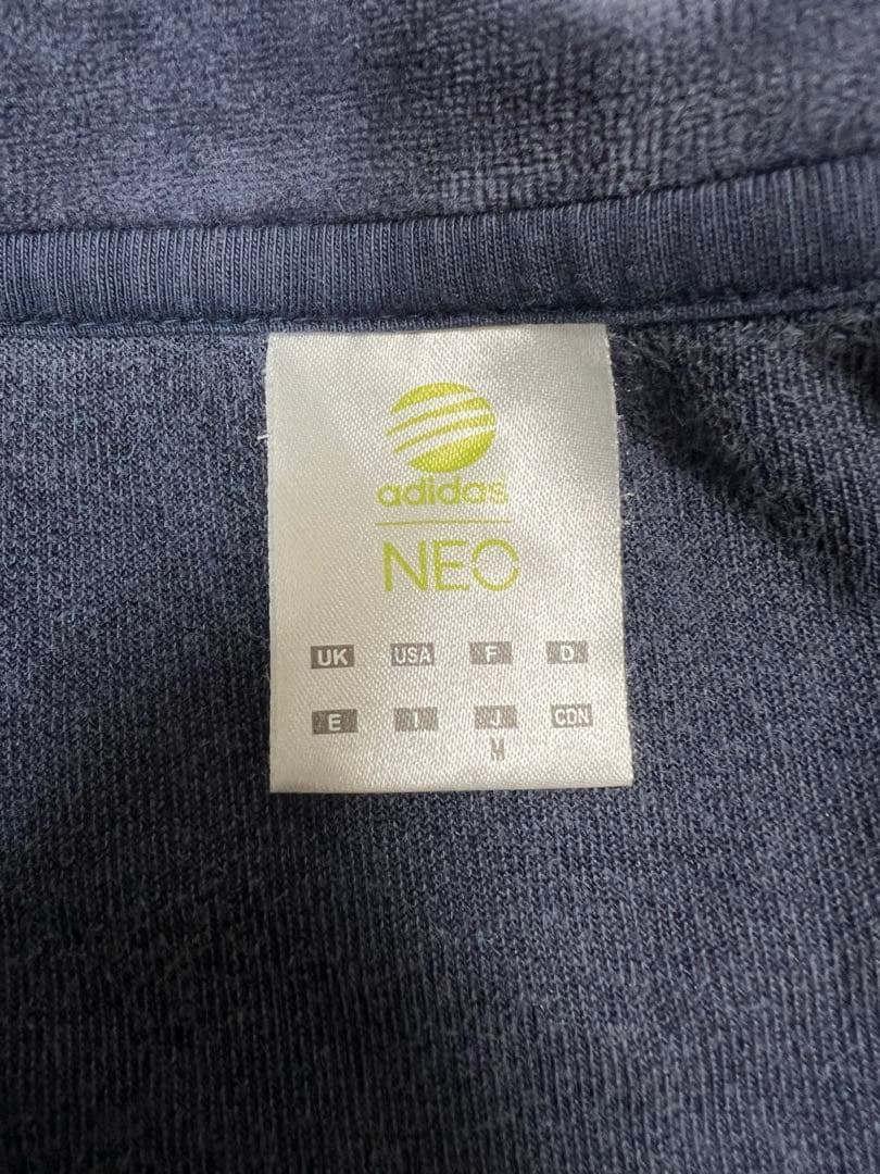 【美品✨希少】adidasネイビー ベロアトラックジャケットy2k グランジM