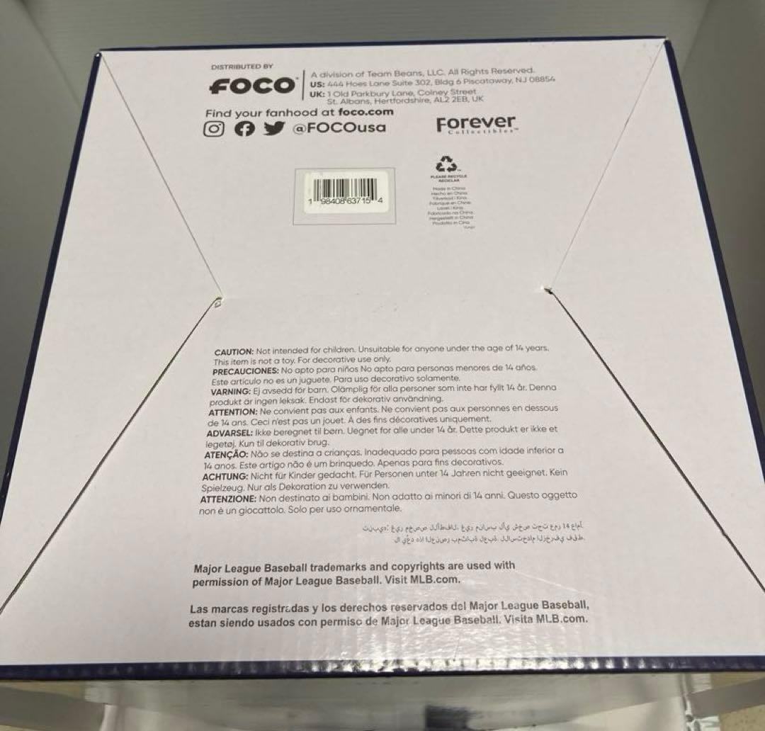 FOCOドジャース ワールドシリーズ チャンピオン トロフィー 2024 MLB
