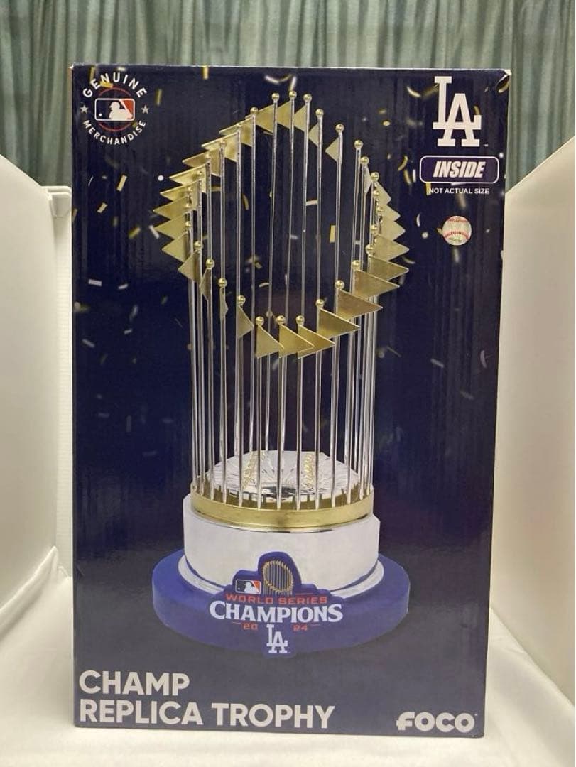 FOCOドジャース ワールドシリーズ チャンピオン トロフィー 2024 MLB