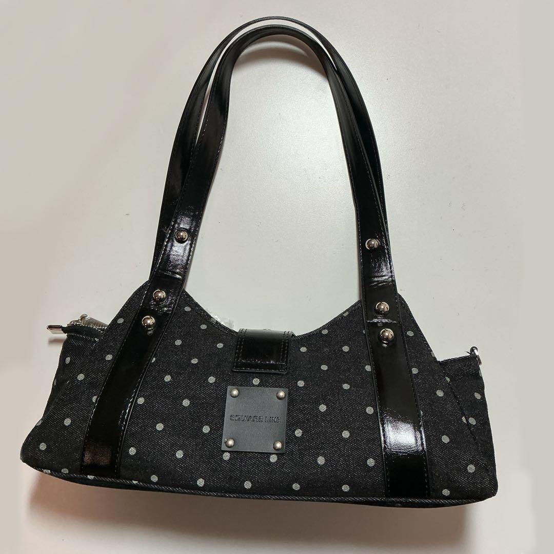 squareline スクエアライン　ノジア　ドット　ショルダーバッグ