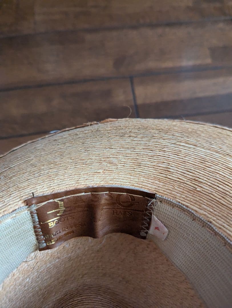 超希少 usa ヴィンテージ ウエスタンハット ストローハット