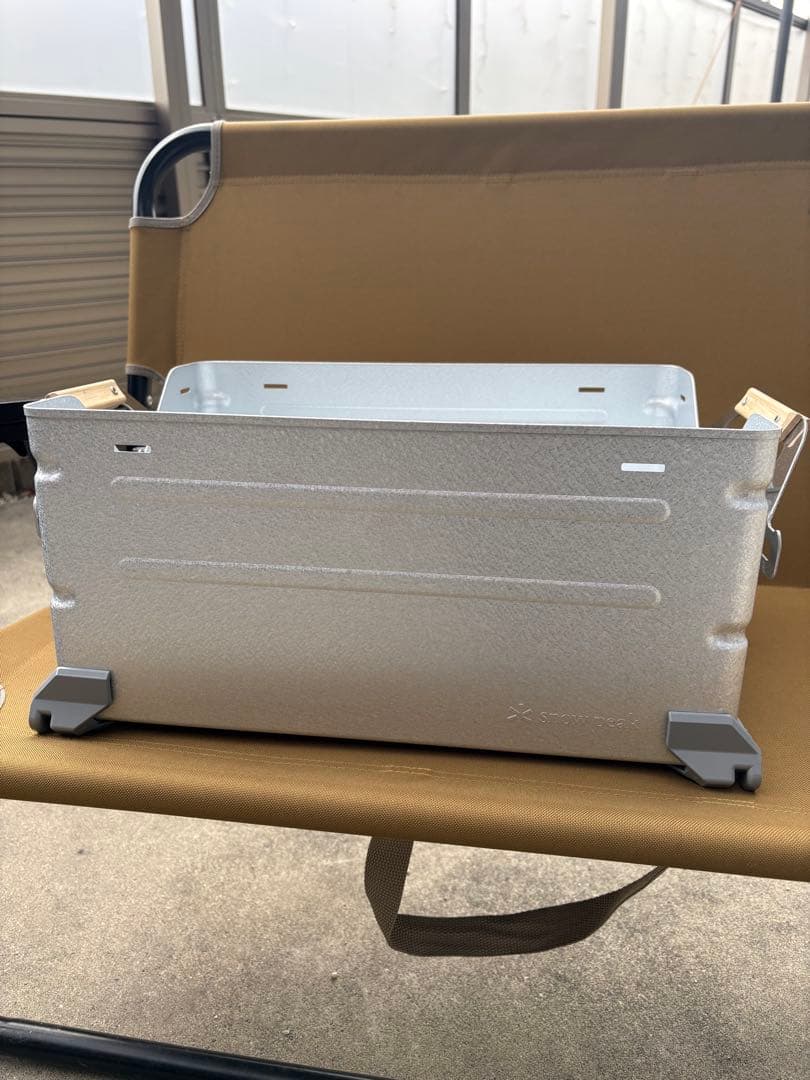 スノーピーク　シェルフコンテナ25 【間仕切りSKUBBセット】