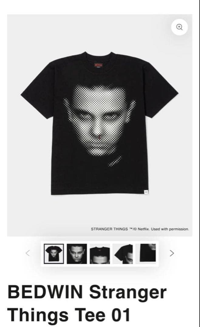 トップス BEDWIN Stranger Things VA