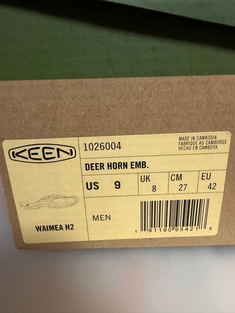 South2West8 Keen Deer Horn サンダル