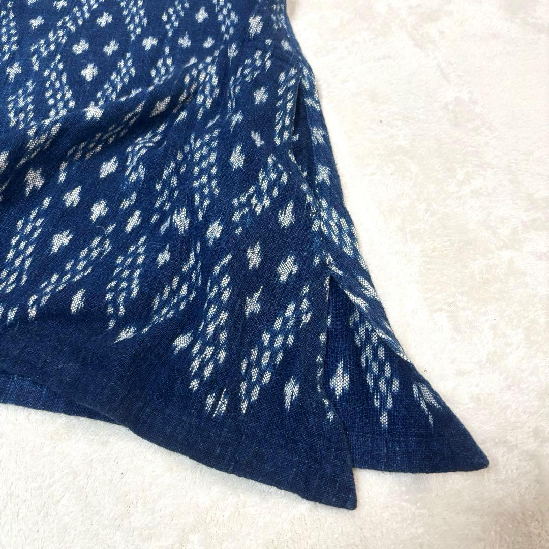 うさとの服　インディゴ　藍染　タンクトップ　チュニック　F