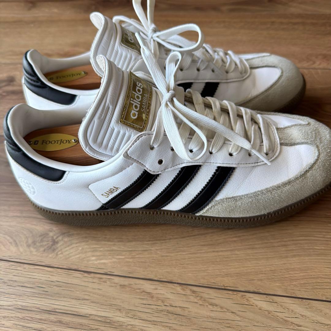 限定　adidas golf SAMBA サンバゴルフシューズ　27.5cm