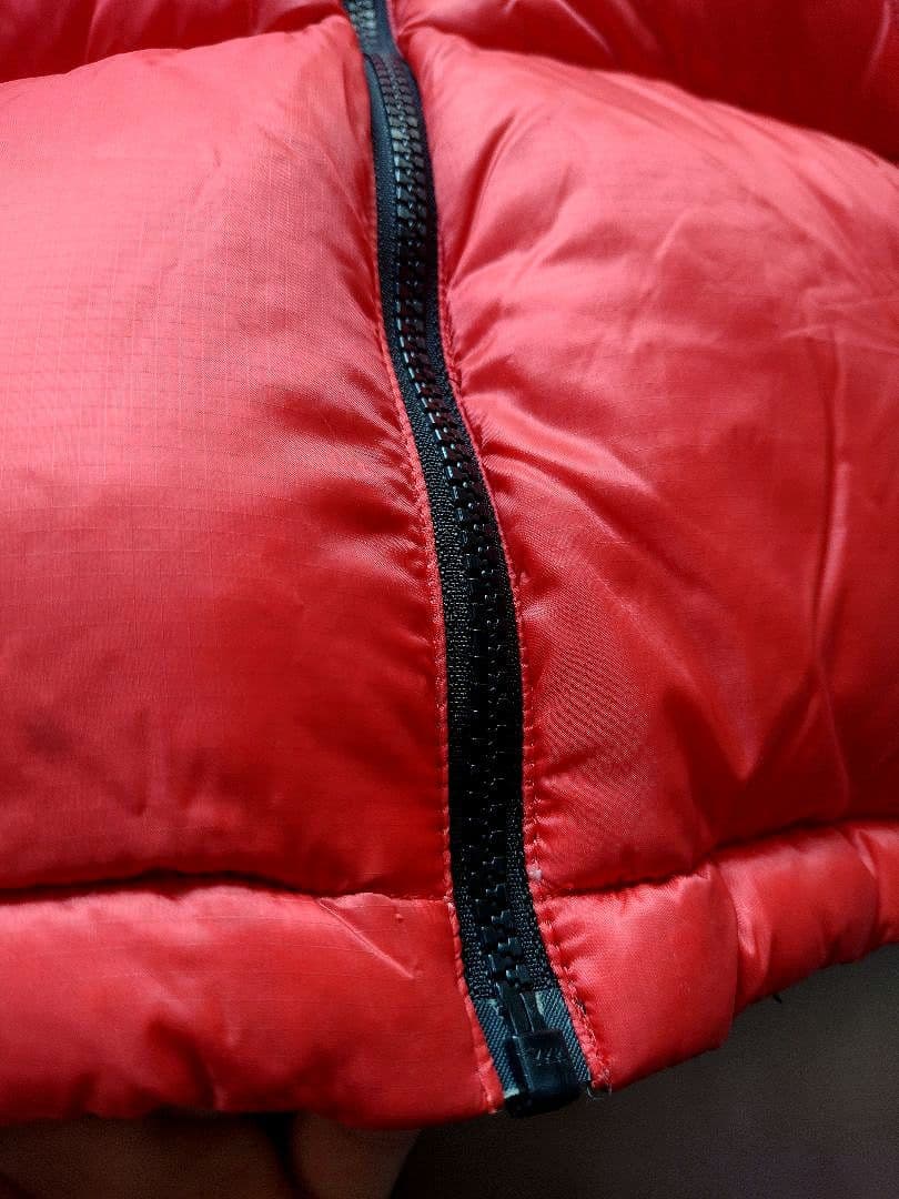 ✨値下げ中✨ノースフェイス　ヌプシ　ダウン　ベスト　赤/黒　ND91309