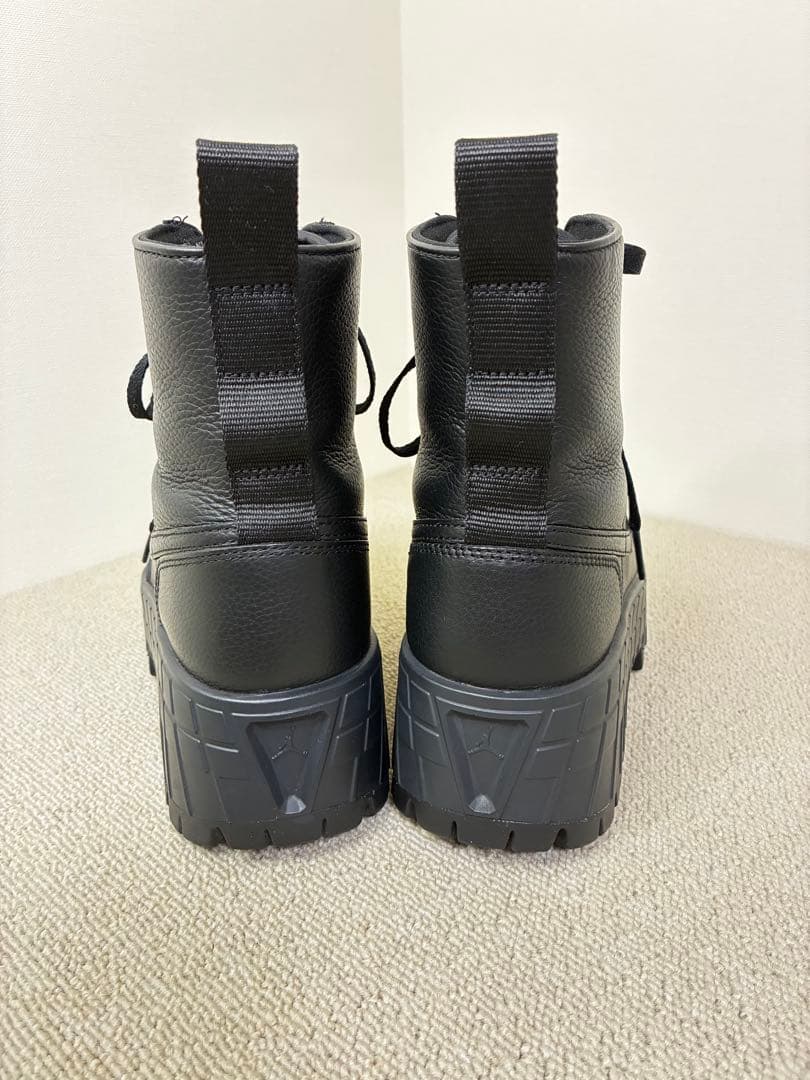 【極美品】ウィメンズ ジョーダン ブルックリン ブーツ 22cm ブラック