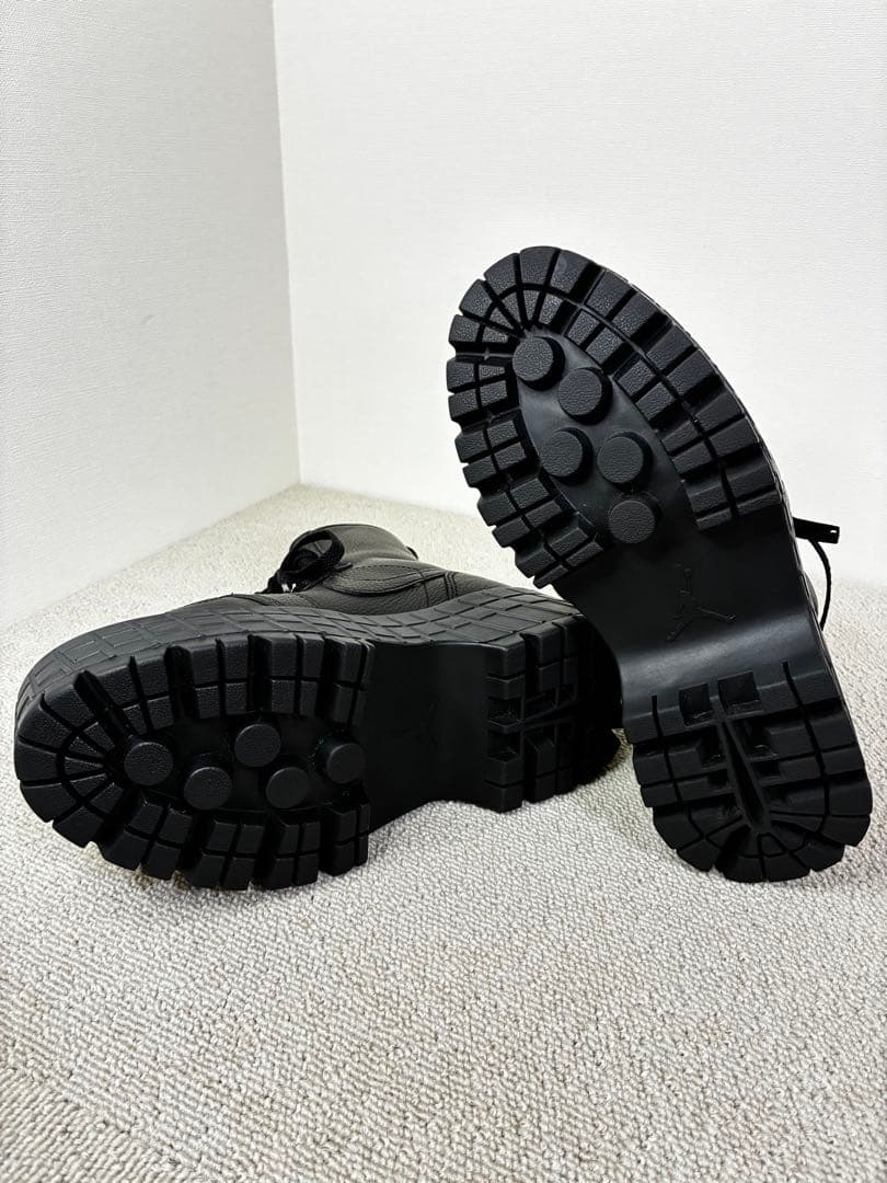 【極美品】ウィメンズ ジョーダン ブルックリン ブーツ 22cm ブラック