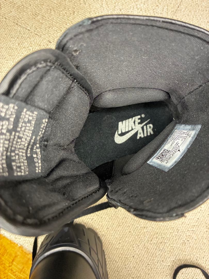 【極美品】ウィメンズ ジョーダン ブルックリン ブーツ 22cm ブラック