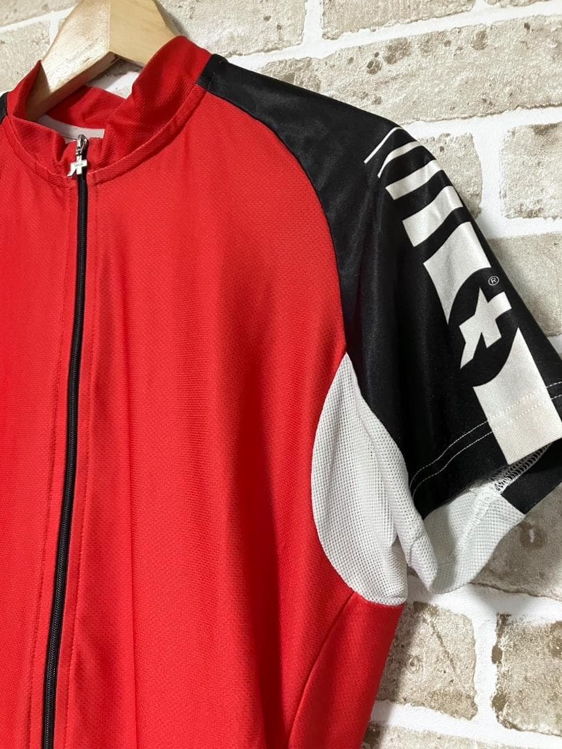 【24時間以内/匿名配送】良品 アソス メンズ 半袖 サイクルジャージ XL