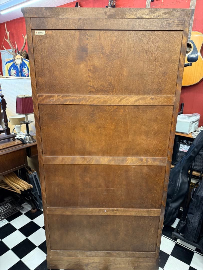 送料込み‼️ 北海道民芸家具 ワードローブ 洋服ダンス 樺材 キャビネット