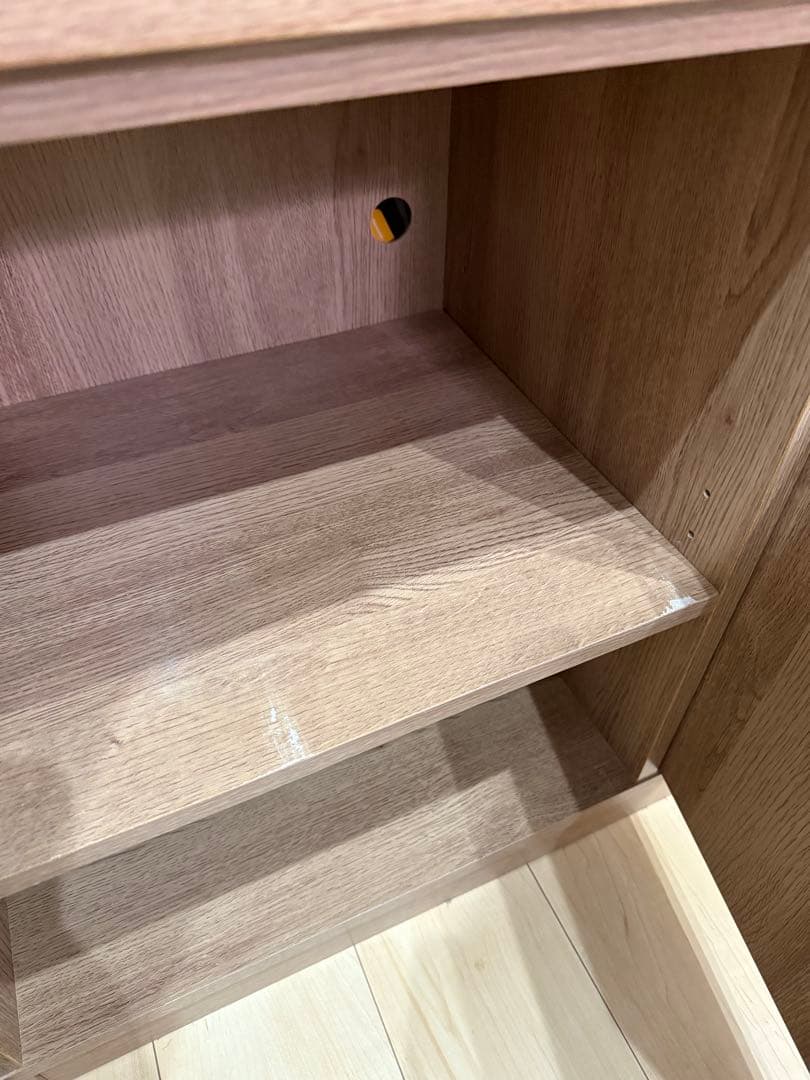 最終値下げ【LOWYA】引取り可！キッチンカウンター(120cm)