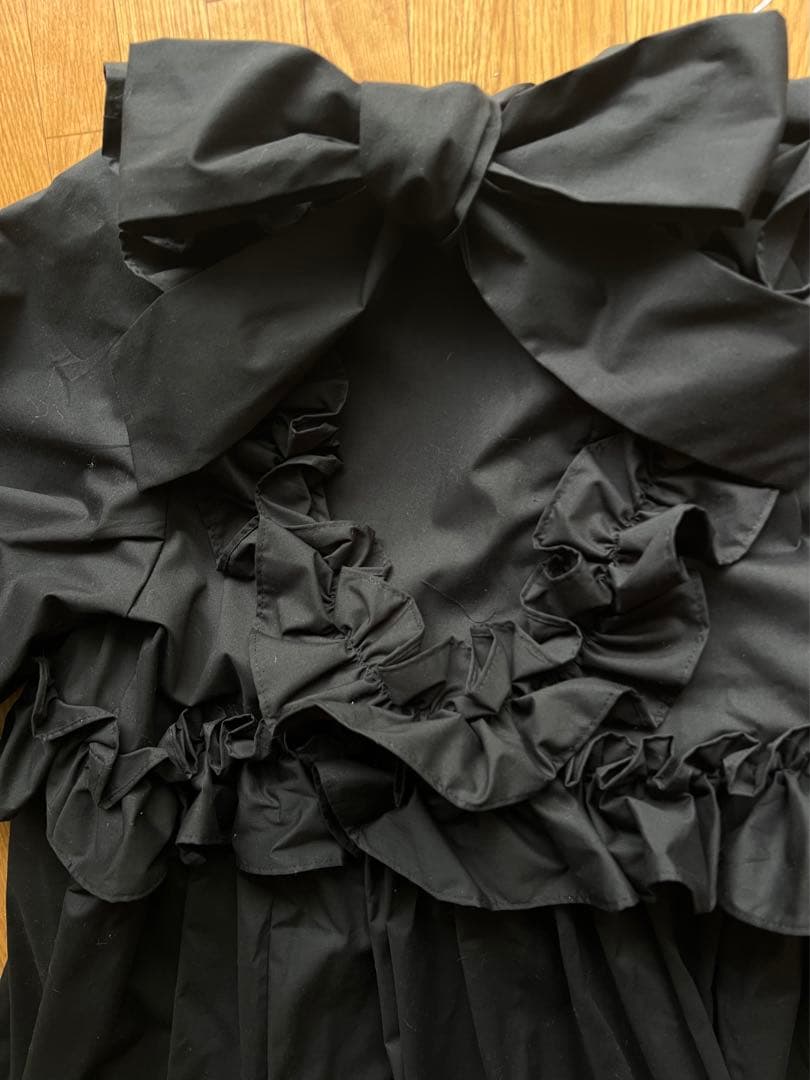 CAROLINA GLASER ボリューム袖ワンピース