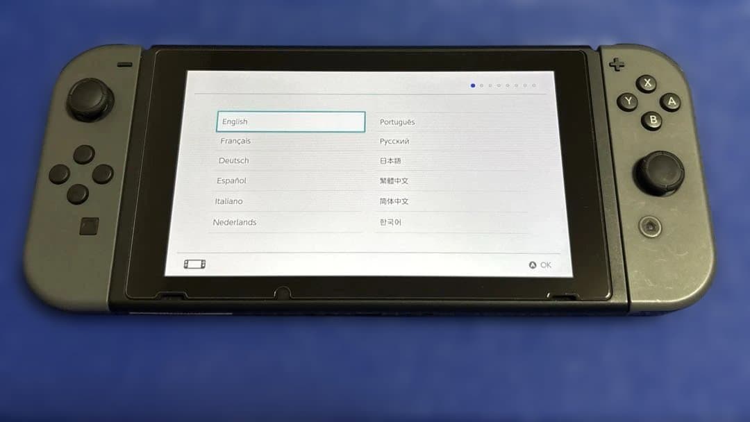Nintendo Switch グレー 本体 充電器・ドック付き