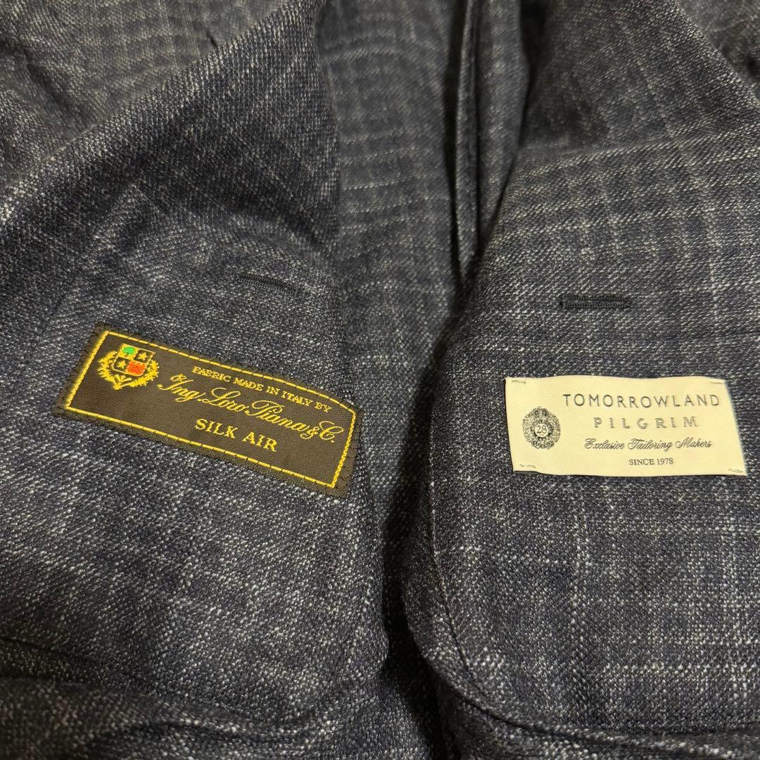 希少サイズ極美品　トゥモローランドピルグリム　ロロピアーナ　カシミヤ　シルク