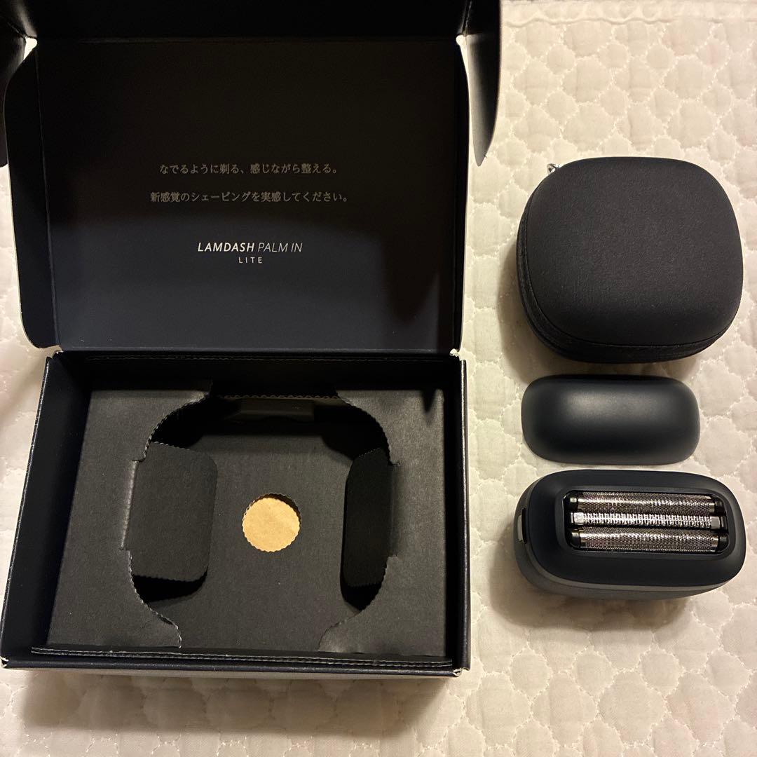 メンズシェーバー ラムダッシュ パームイン LITE ディープネイビー