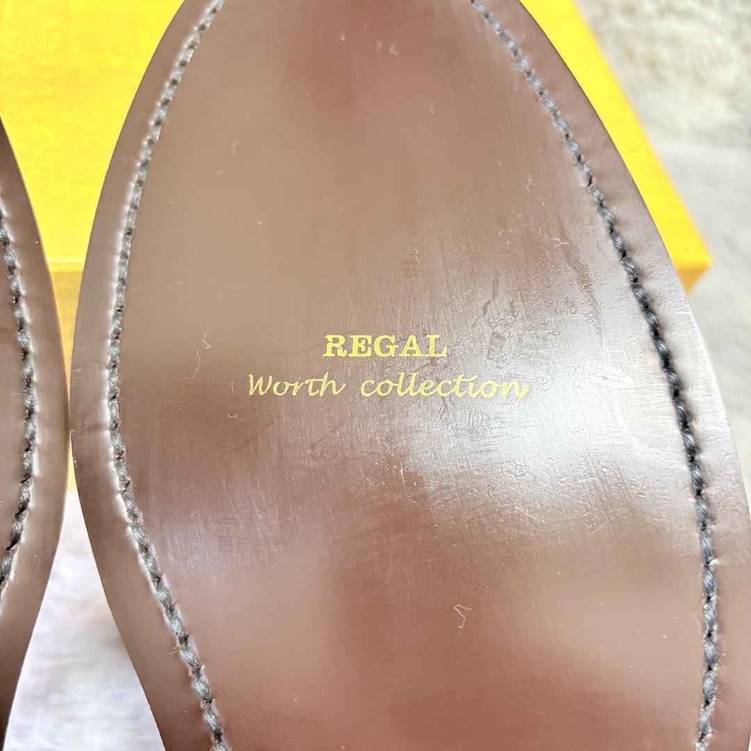 新品✨REGAL 25.5cm タッセルローファー J647 ウイングチップ黒