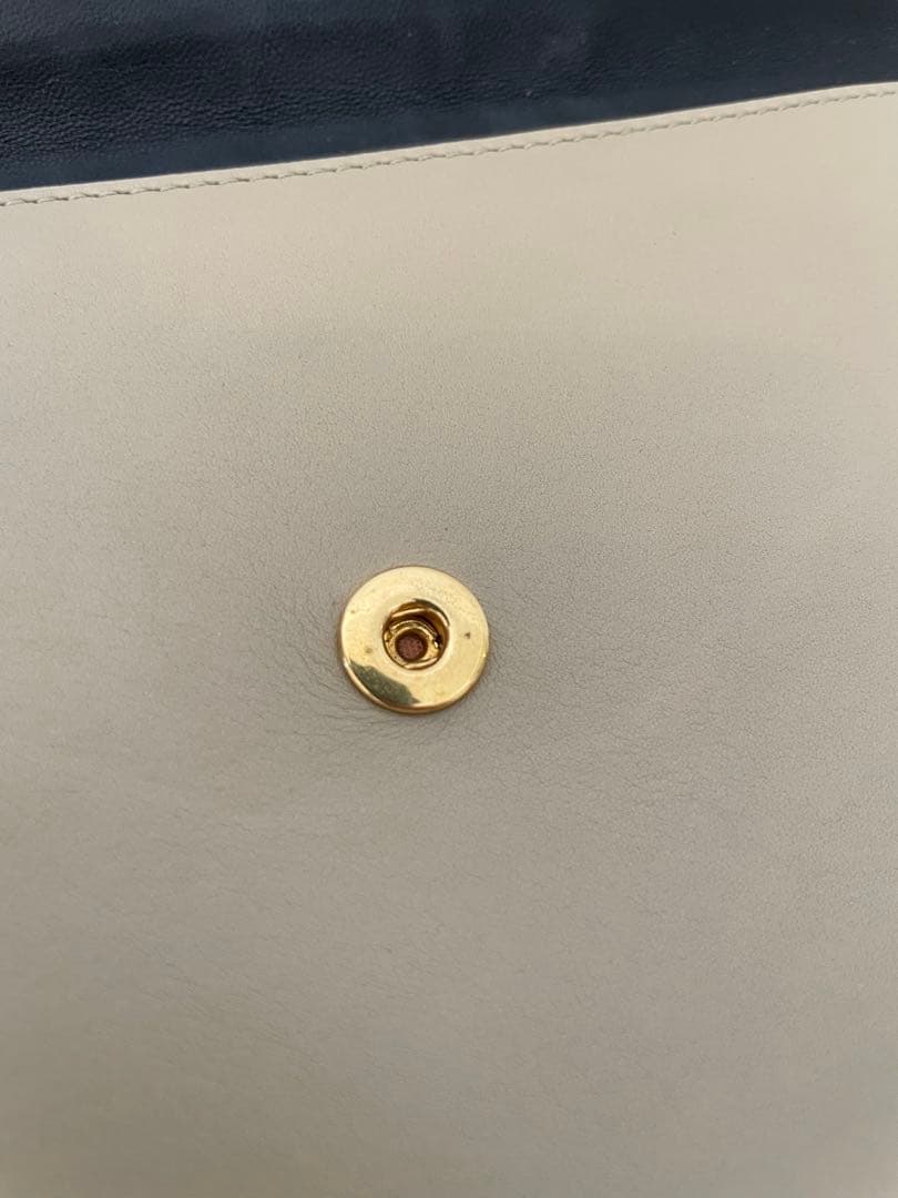 CELINE セリーヌ クラッチバッグ　レザー　フィービー　バイカラー