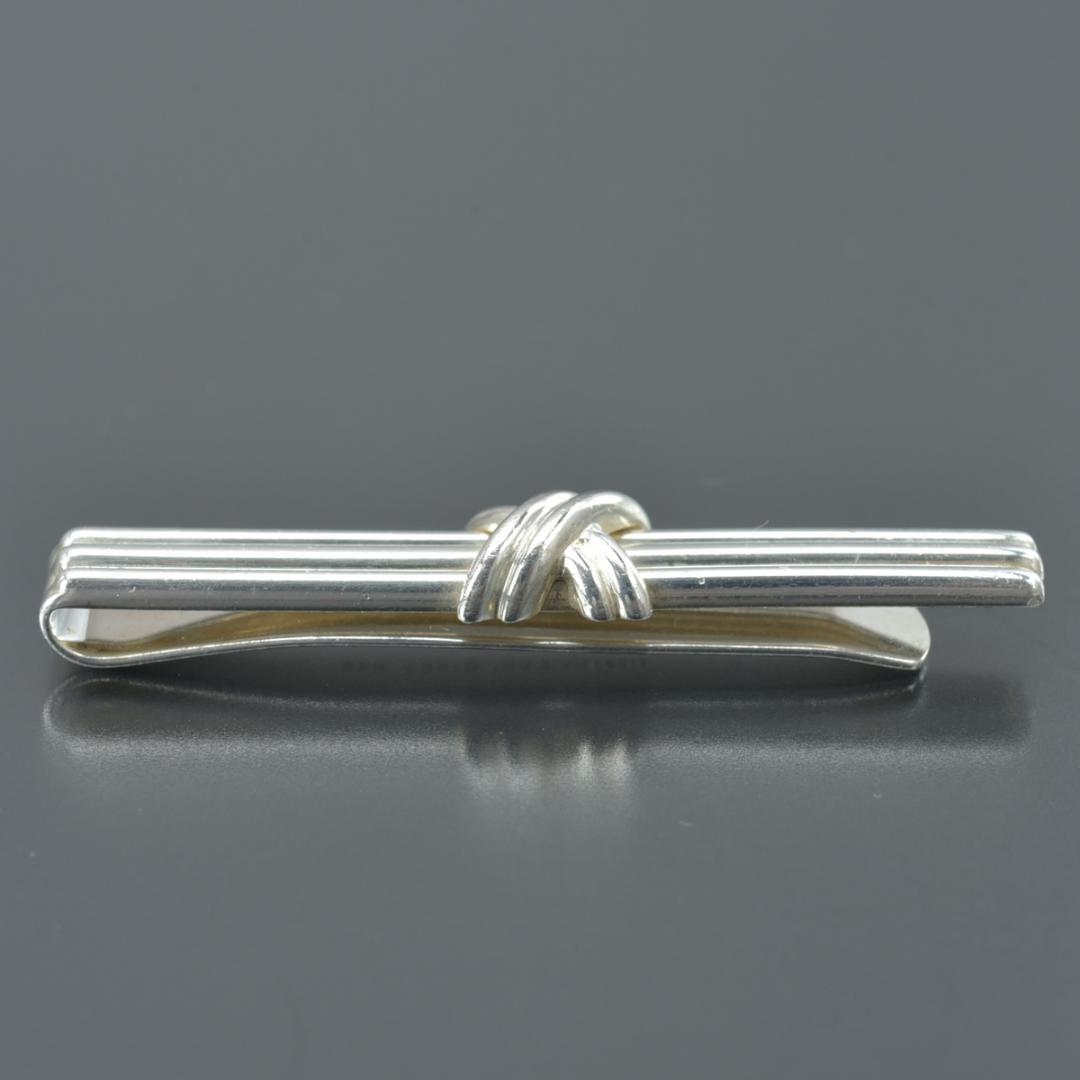 新品仕上げ◇ティファニー シグネチャークロス ネクタイピン SV925 スーツ