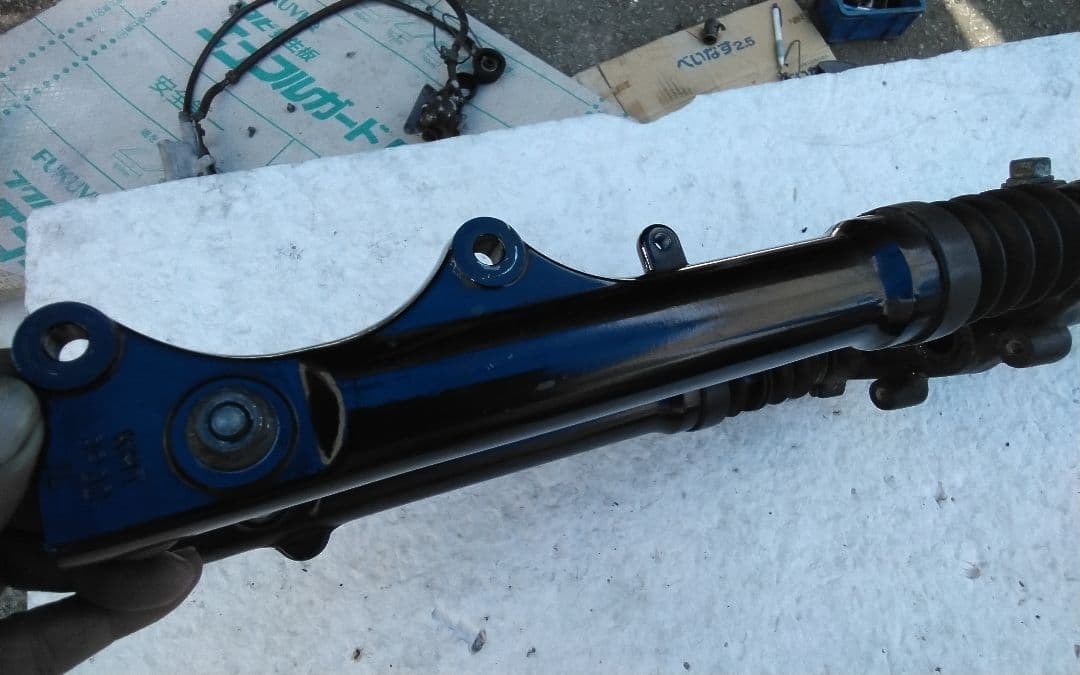 ジョグ　SA39J /ZR フロントフォーク&ステム　アクスルシャフト