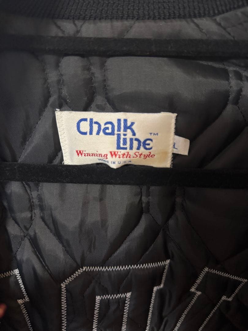 ［美品］RAIDERS スタジャン Chalk Line