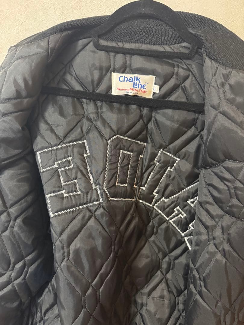 ［美品］RAIDERS スタジャン Chalk Line