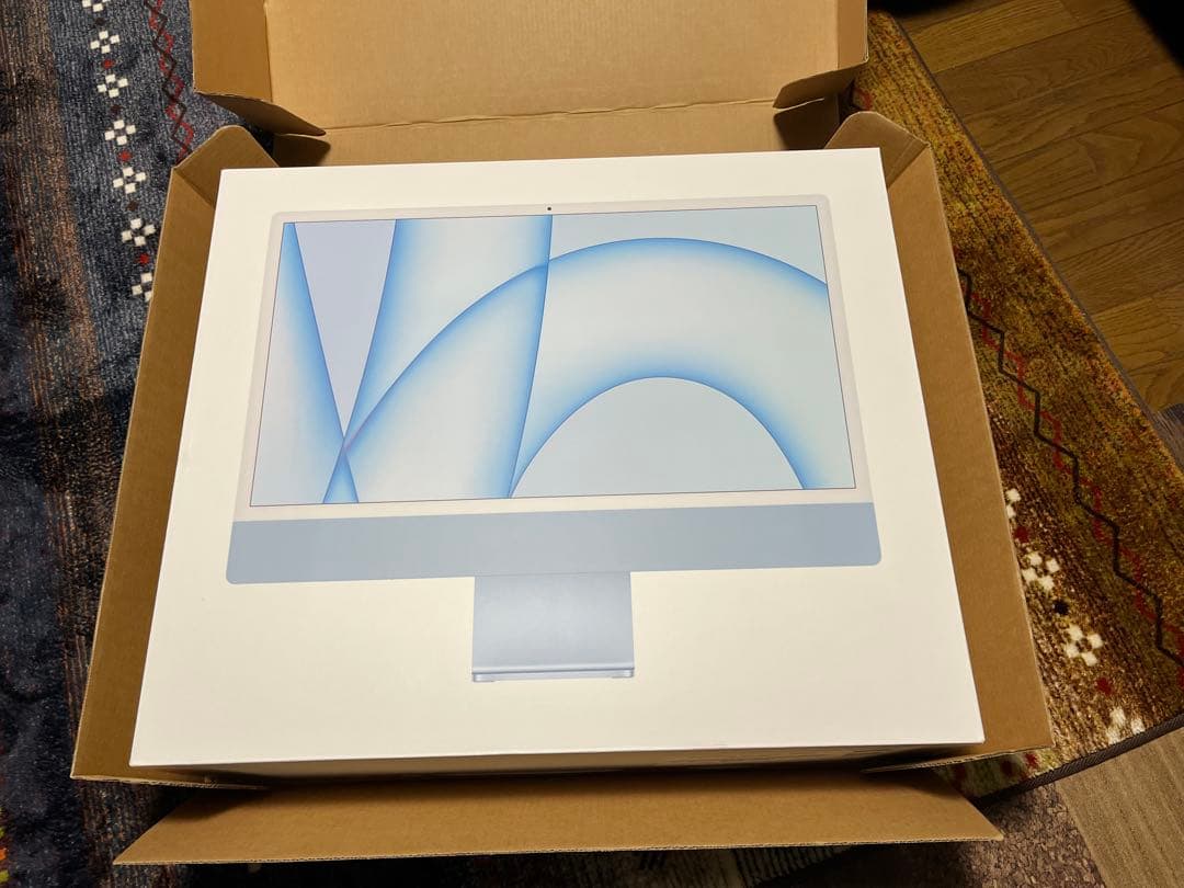 ゆめ(ジャンク品)Apple iMac 24インチ 8/256GB ブルー