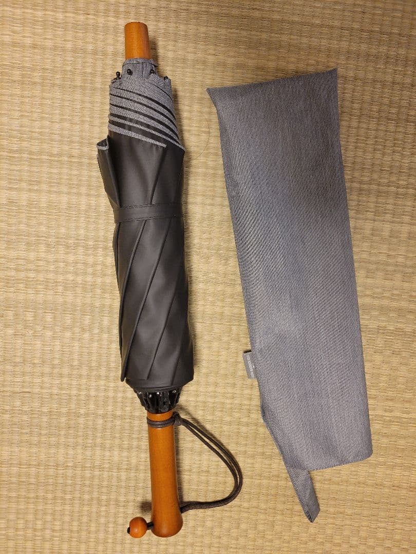 サンバリア100　 2段折/フロスト/グレー