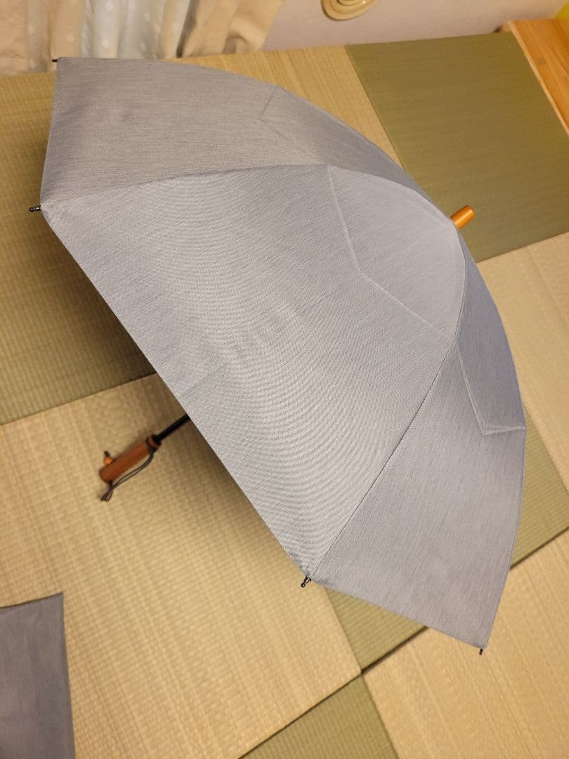 サンバリア100　 2段折/フロスト/グレー