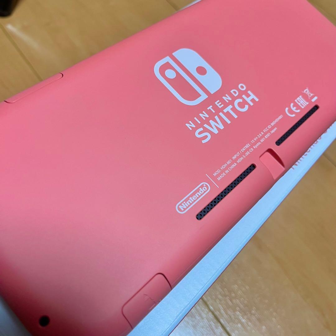 Nintendo Switch Lite　ピンク本体　箱付き