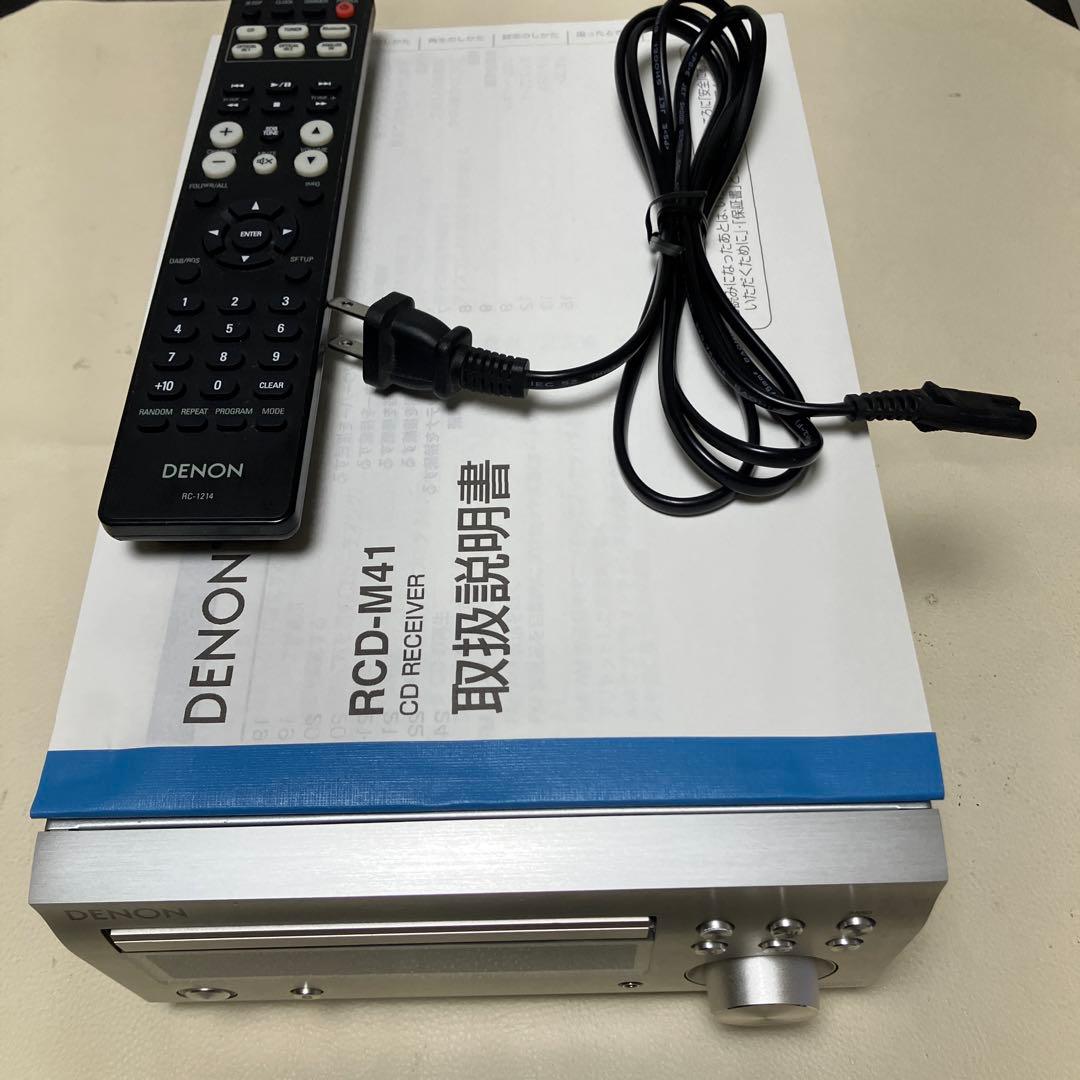 DENON CD-RECEIVER RCD-M41SP 整備動作品 2019年製