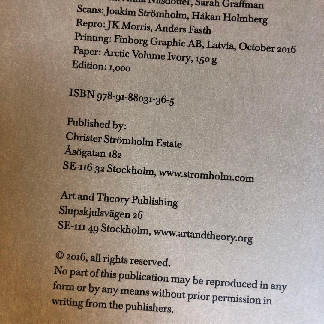 Christer Strömholm Poste Restante 写真集 洋書