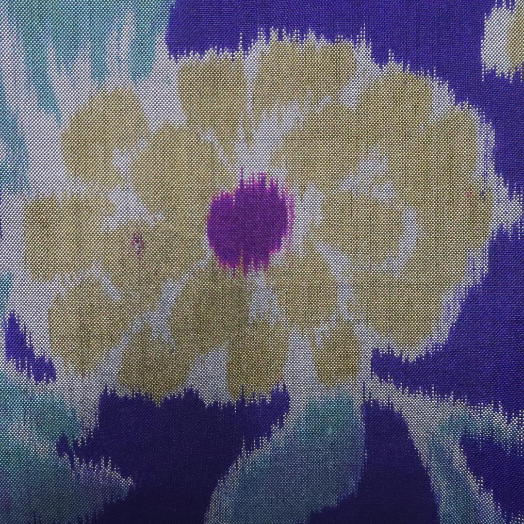 <Umeko>U202 身丈150cm 銘仙 着物☆☆☆ツヤ感