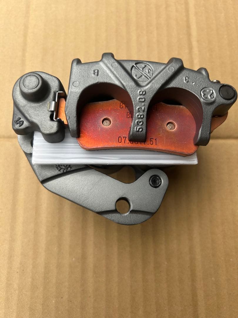 ハンターカブ125 エバテックフロントbrembo キャリパーとサポートセット